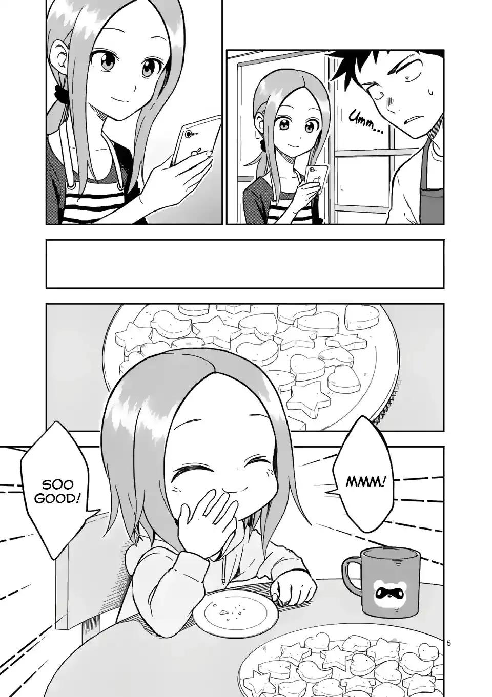 Karakai Jouzu no (Moto) Takagi-san Chapter 178 5